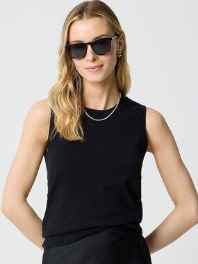 J. CREW FACTORY plus classic shell sleeveless knit top (2X)